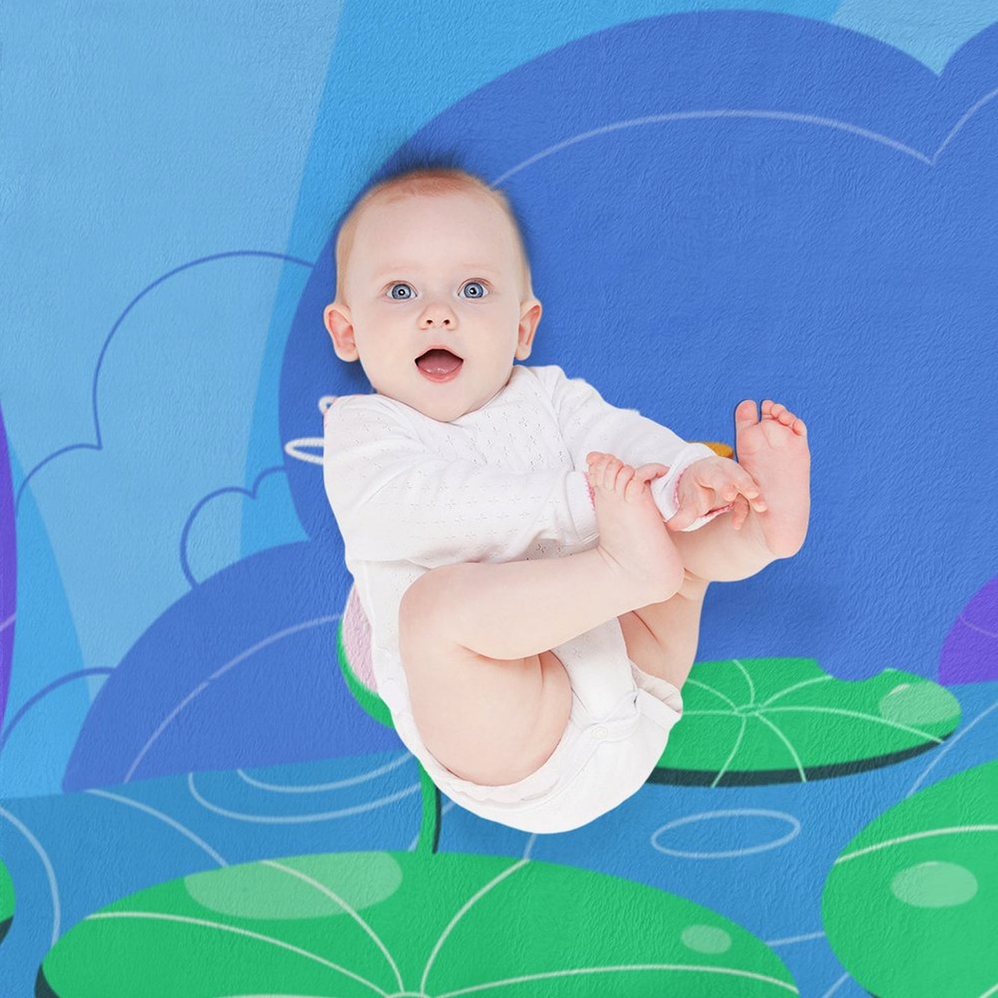 Arazzo-Coperta Personalizzato | La Tua Foto Panoramica su Morbido Pile