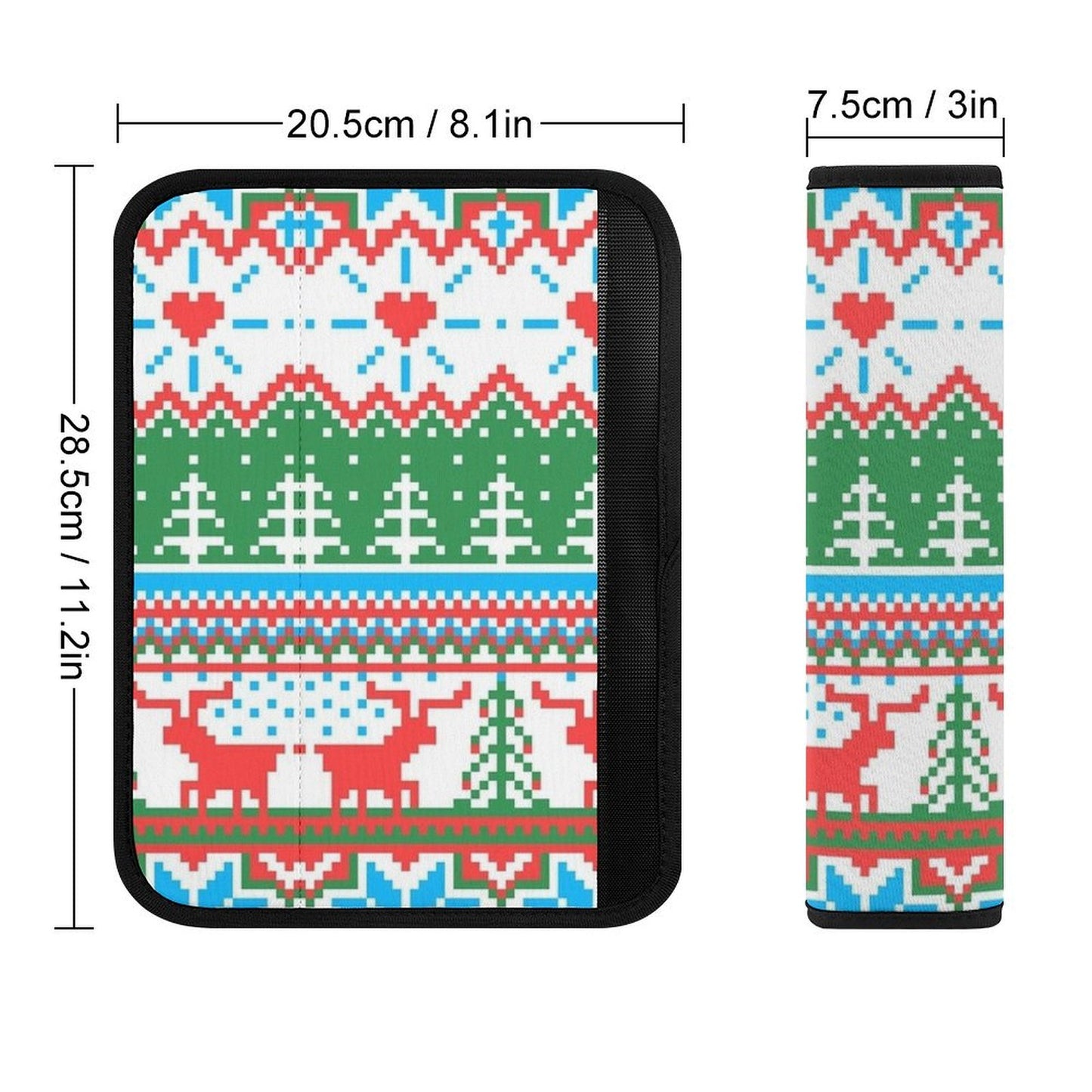 Copricintura di Sicurezza Personalizzato con Foto | Morbido Neoprene