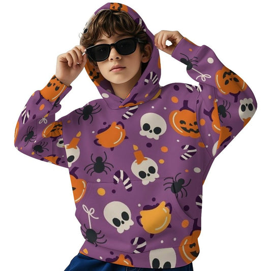 Felpa con Cappuccio Bambino/a Personalizzata | Sicura e Morbida