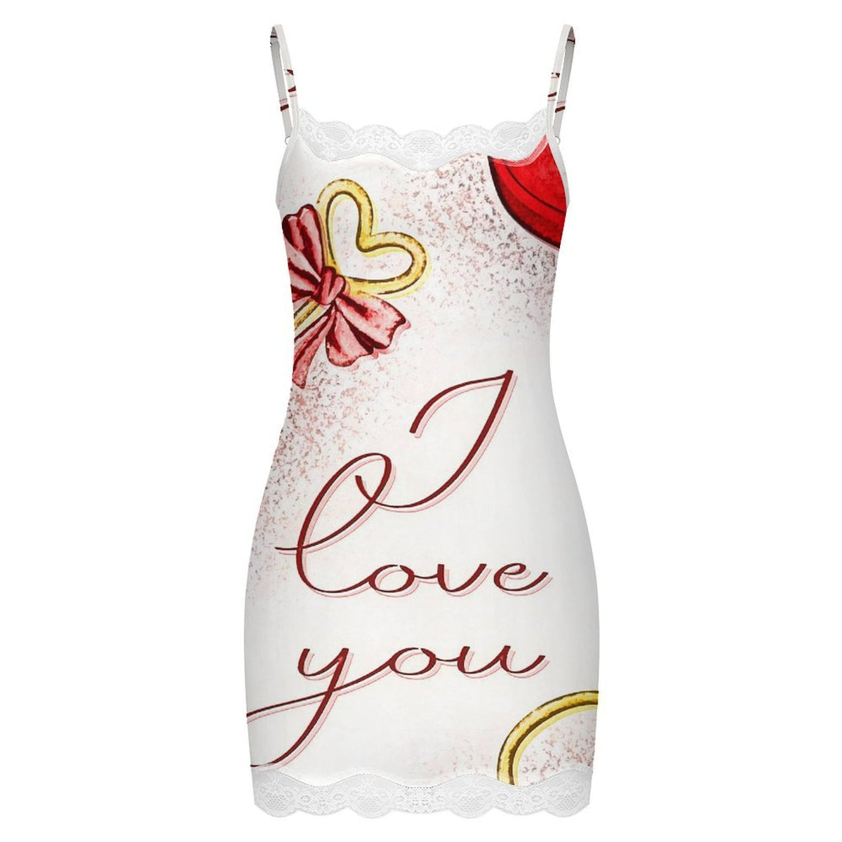 Strap Dress Love, Shrink, Key, Love You