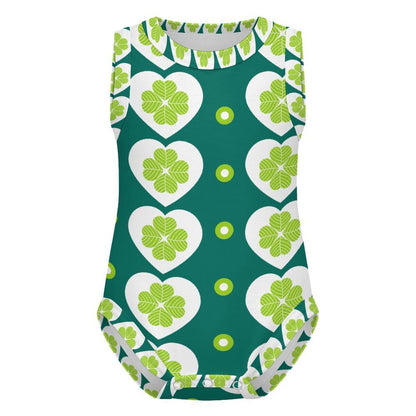 Body Neonato Personalizzato Senza Maniche in Cotone 100%