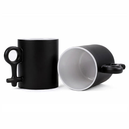 Set Tazze Magiche Coppia Personalizzate | Foto Reveal 330ml in Ceramica