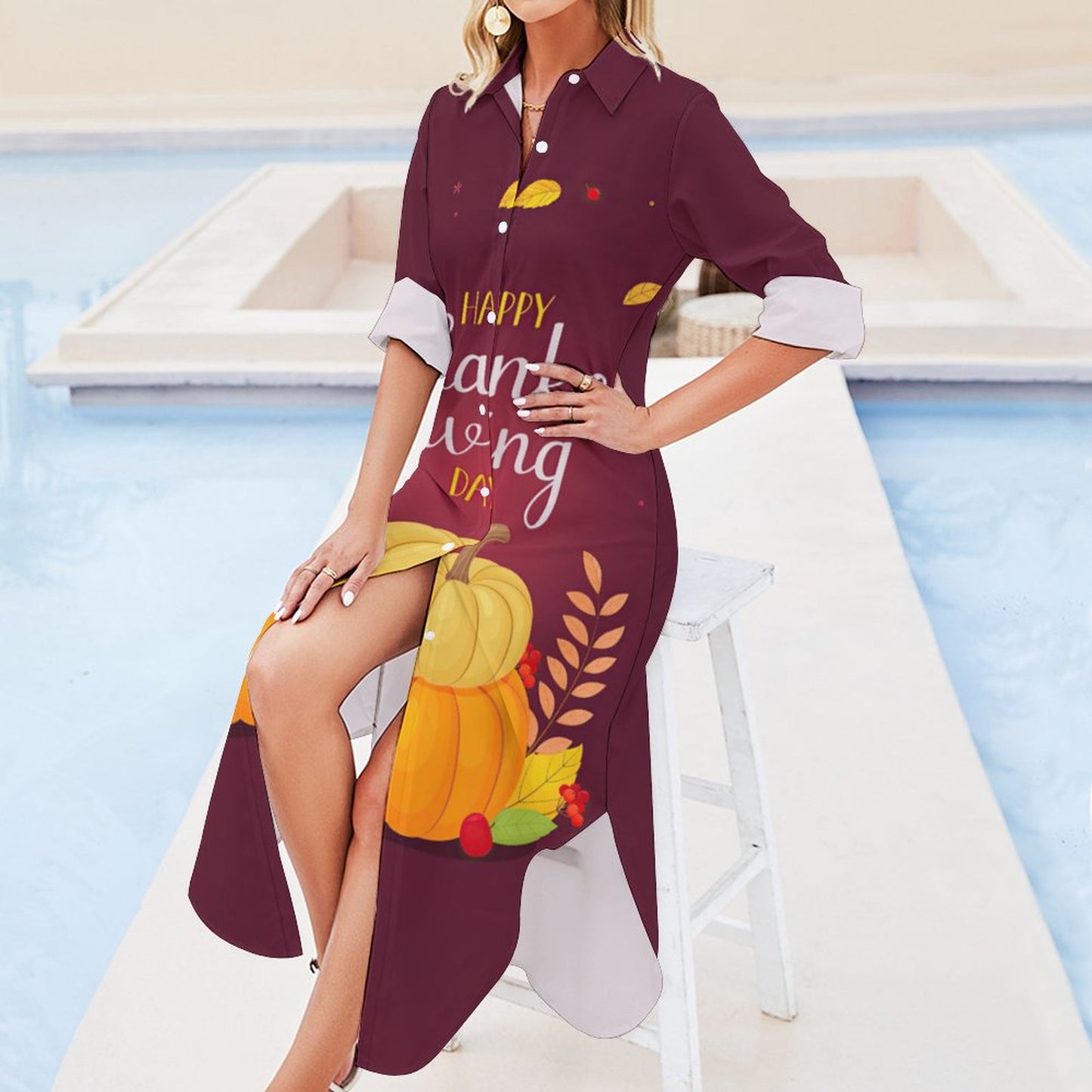 Abito Chemisier Personalizzato | Eleganza Versatile per Donna