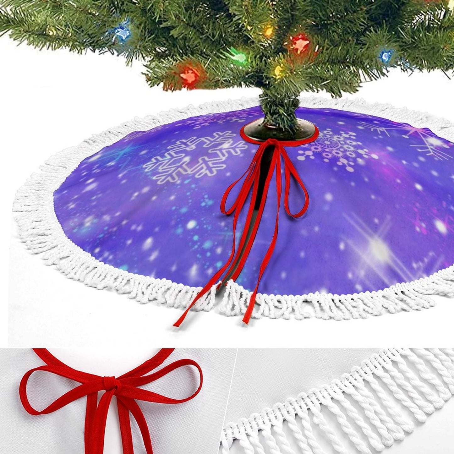 Copribase Albero di Natale Reversibile | La Tua Arte, Due Stili