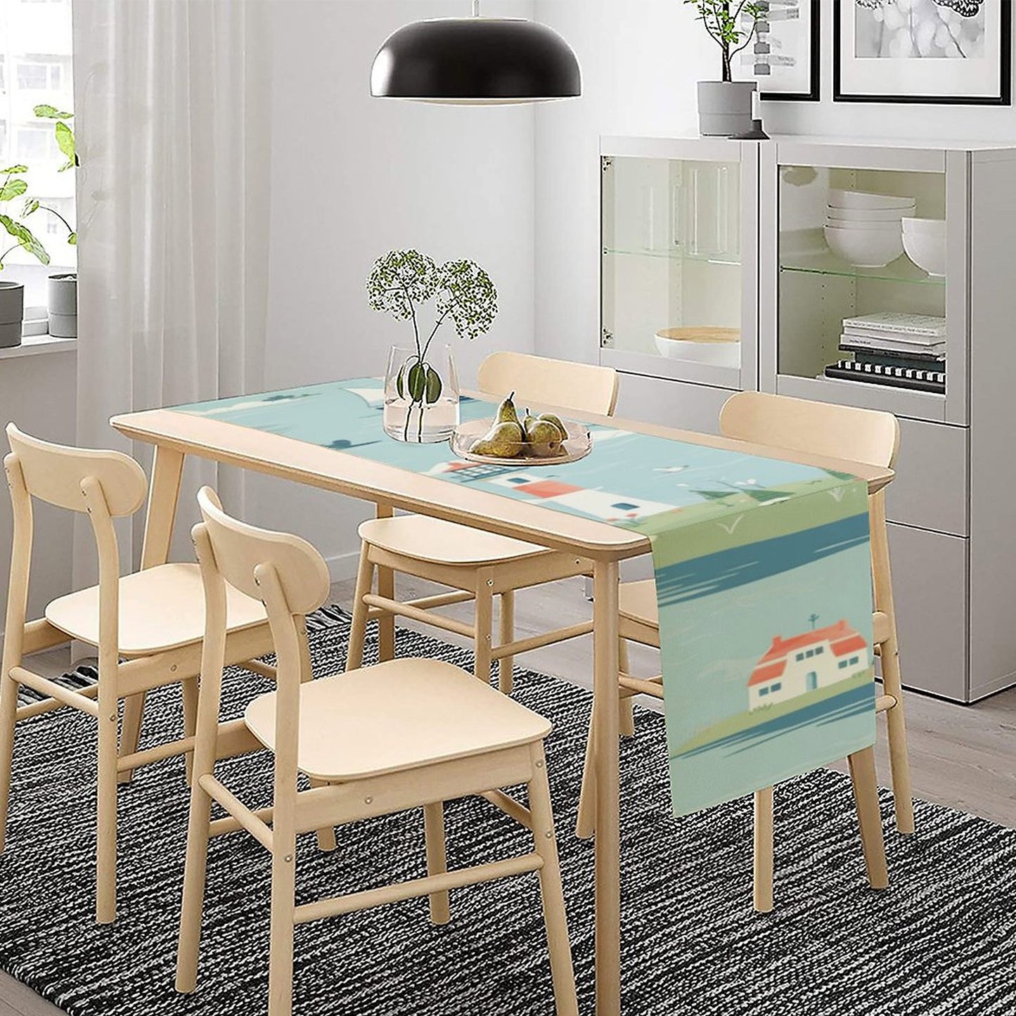 Runner da Tavolo in Lino Personalizzato | Il Tuo Stile Unico