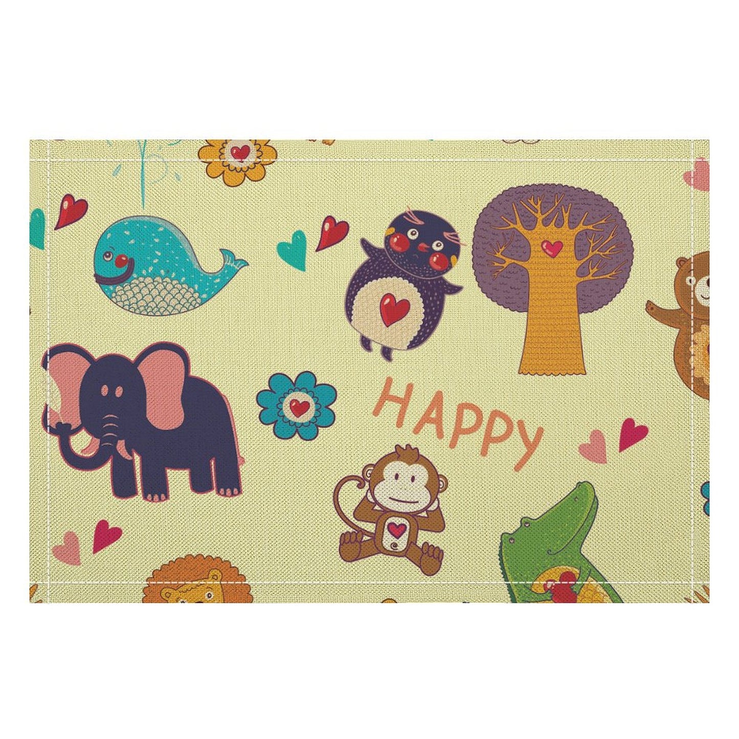 Tovagliette Americane in Lino Personalizzate | Eleganza Naturale a Tavola