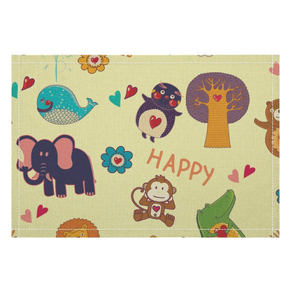 Tovagliette Americane in Lino Personalizzate | Eleganza Naturale a Tavola