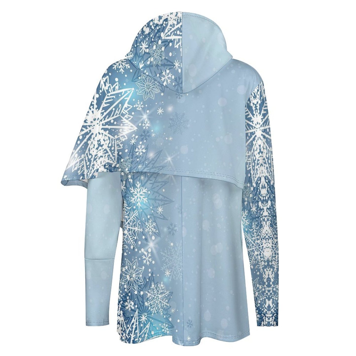 Felpa Lunga Donna con Cappuccio | Slim Fit Personalizzata | Tessuto Soft