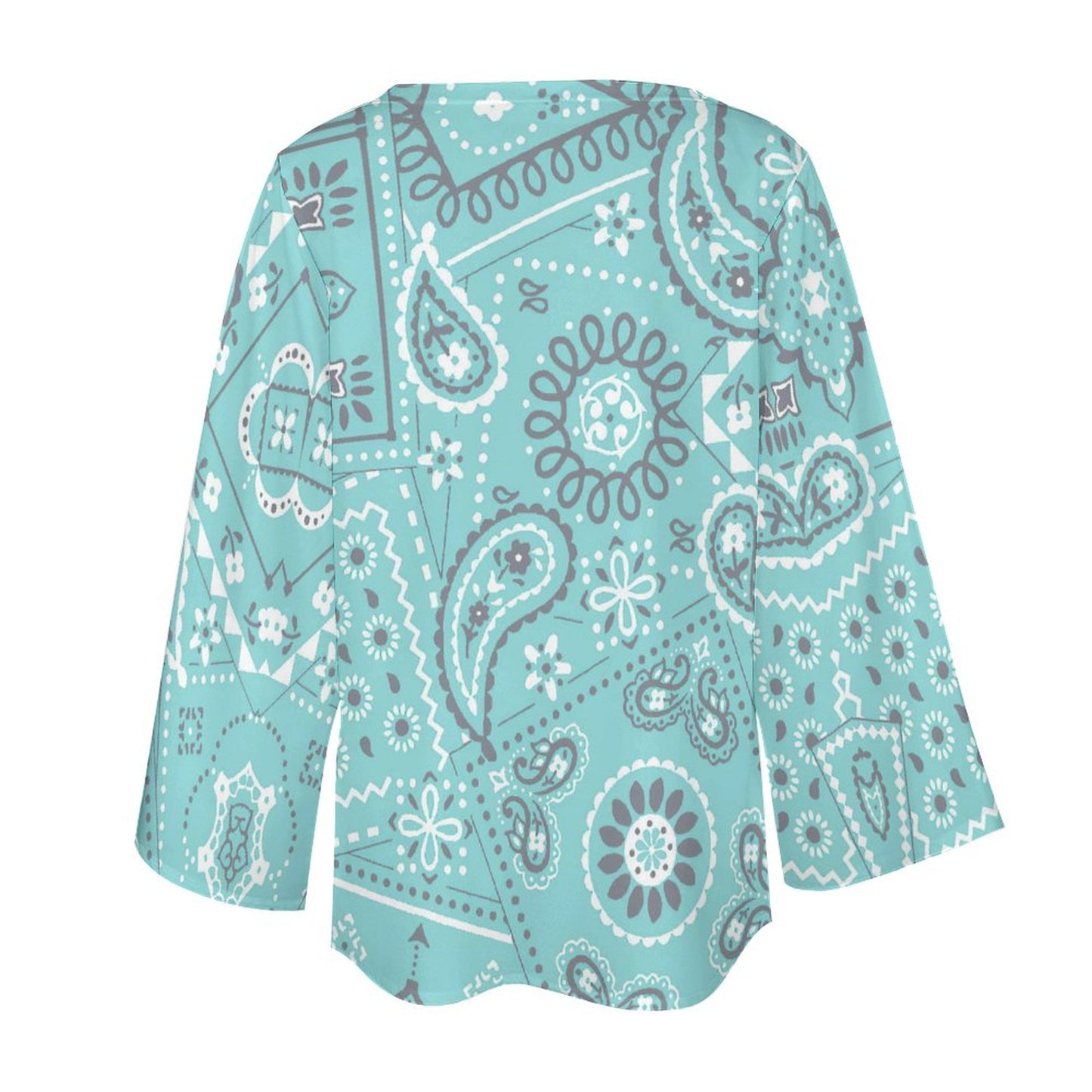 Camicia Chiffon Trasparente Donna | Blusa Oversize Manica Lunga