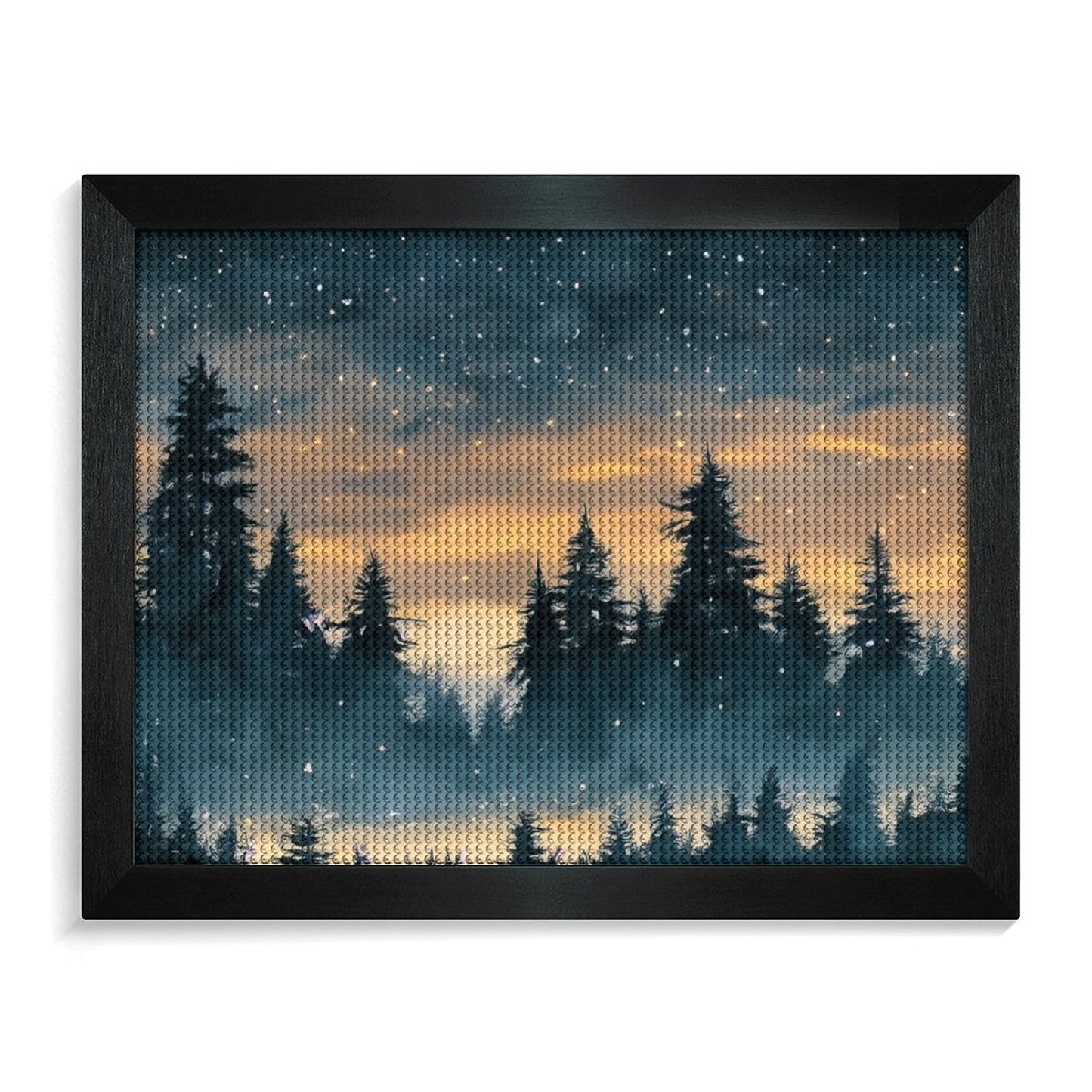 Diamond Painting Orizzontale su Telaio | Costruisci la Tua Finestra Scintillante