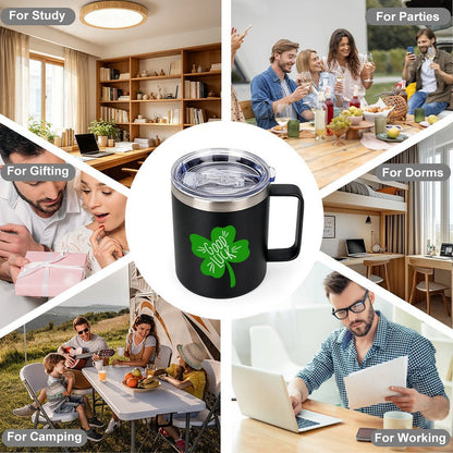 Tazza Termica Personalizzata in Acciaio Inox da 12 oz con Stampa su Misura