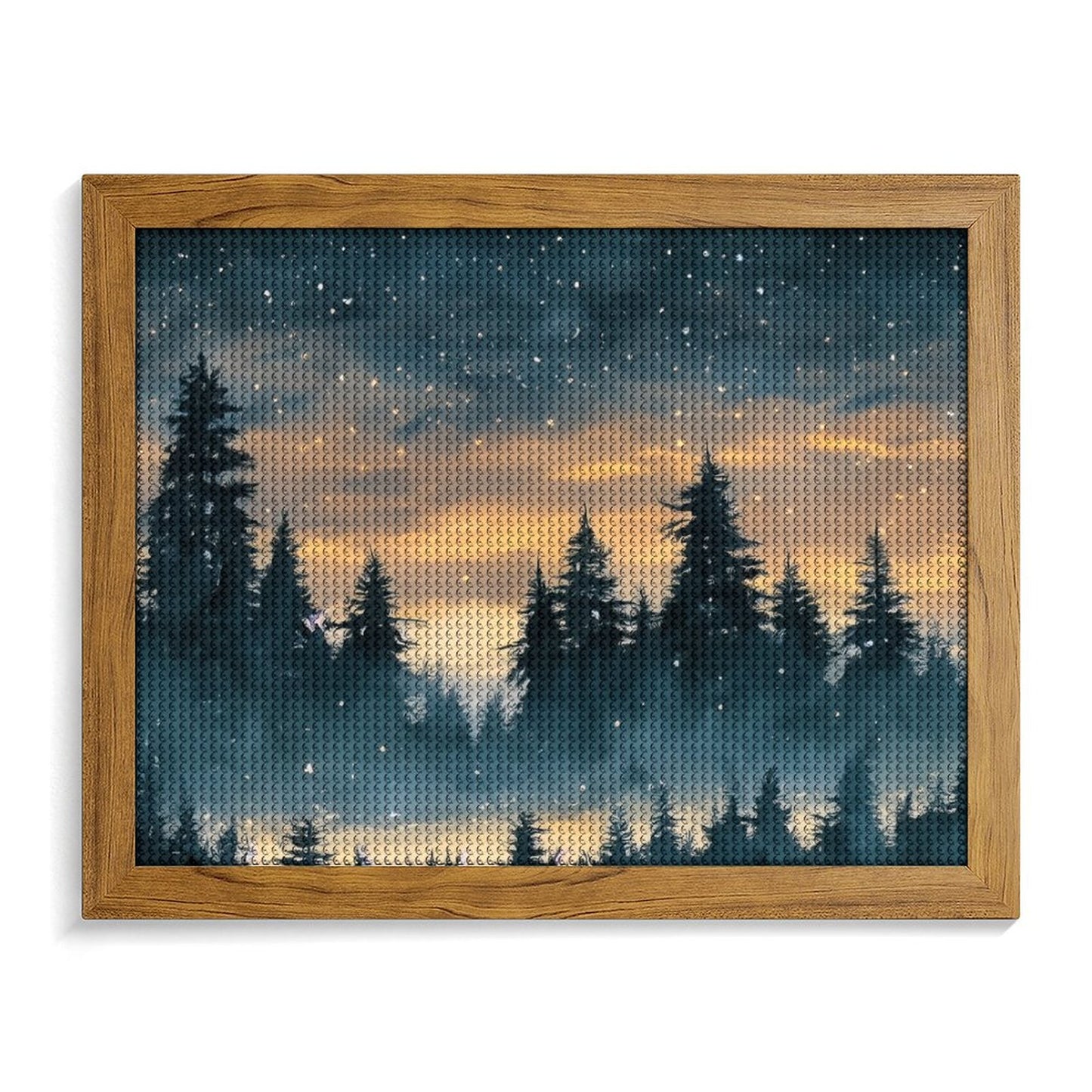 Diamond Painting Orizzontale su Telaio | Costruisci la Tua Finestra Scintillante