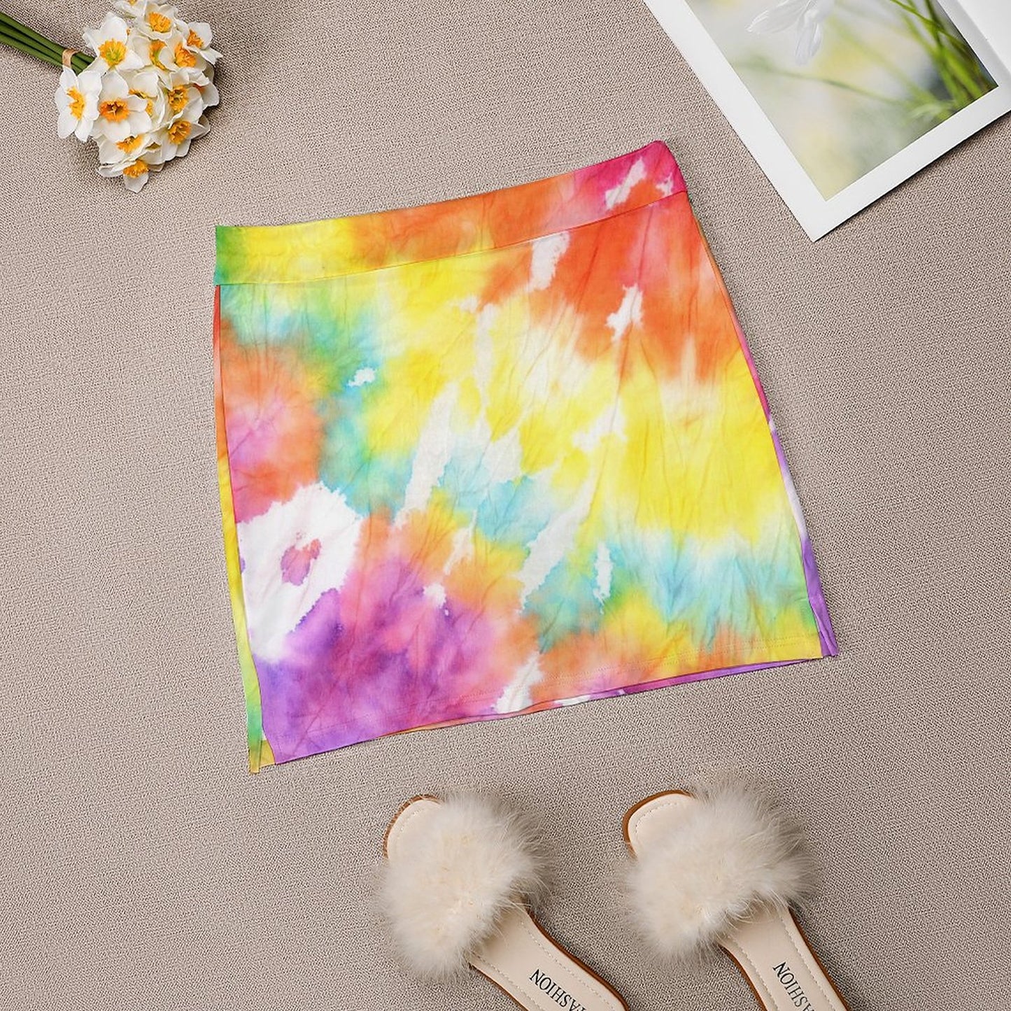 Skort A-Line Personalizzata | Gonna-Pantalone con Tasca & Anti-Gaffe