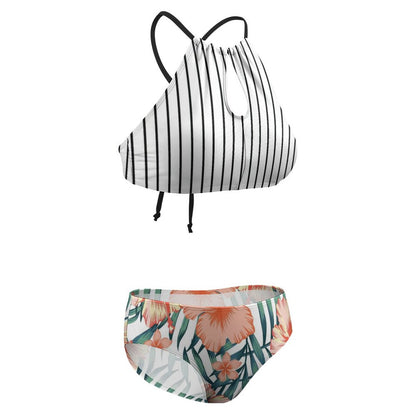 Bikini Personalizzato Allacciato al Collo | Costume da Bagno Halter Top