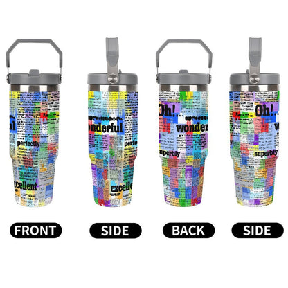 Bicchiere Termico da Auto Personalizzato 30oz | Regalo con Foto