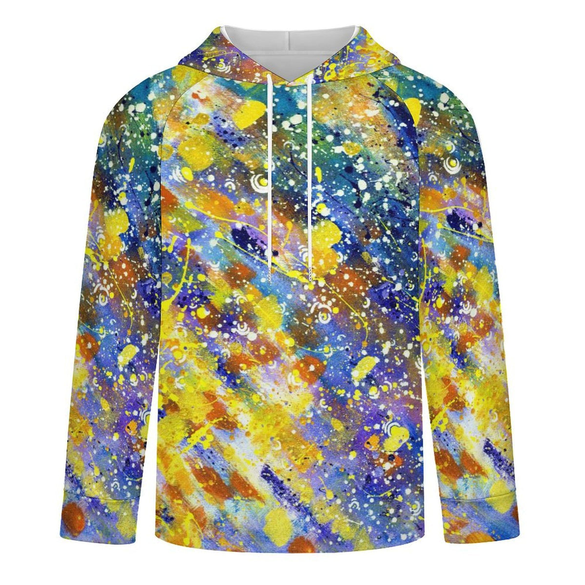 Felpa con Cappuccio Uomo Manica Raglan Personalizzabile