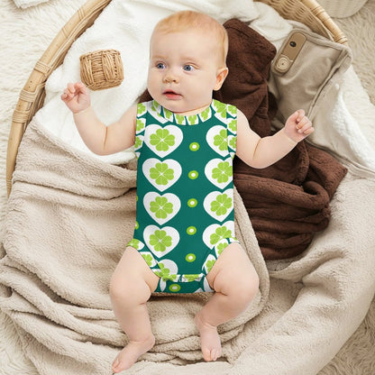 Body Neonato Personalizzato Senza Maniche in Cotone 100%