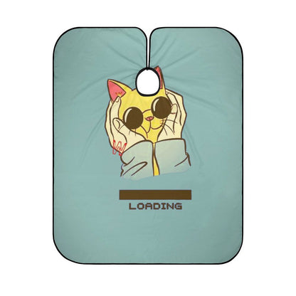 Mantello da Barbiere Personalizzato con Logo | Telo da Taglio Unico