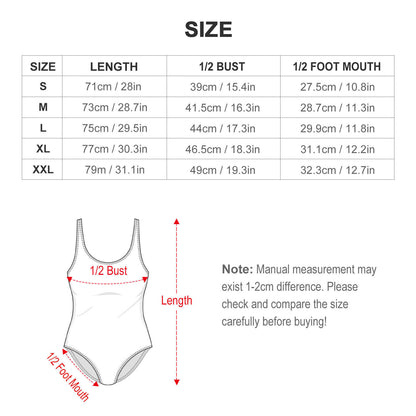 Costume Intero Donna Personalizzato | Stampa Unica | Modellante e Confortevole