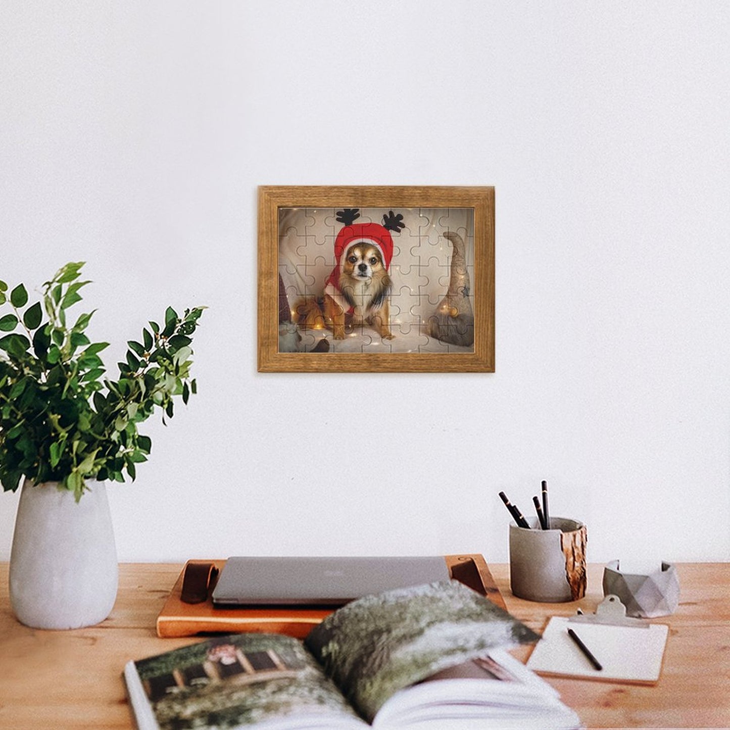 Puzzle in Legno Personalizzato Orizzontale | Gioco di Famiglia con Foto