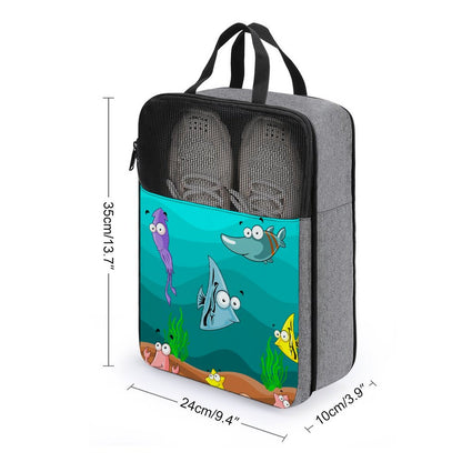 Portascarpe da Viaggio Personalizzato con Foto | Impermeabile