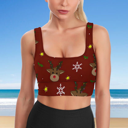 Top Yoga Personalizzato | Reggiseno Sportivo con Stampa Unica