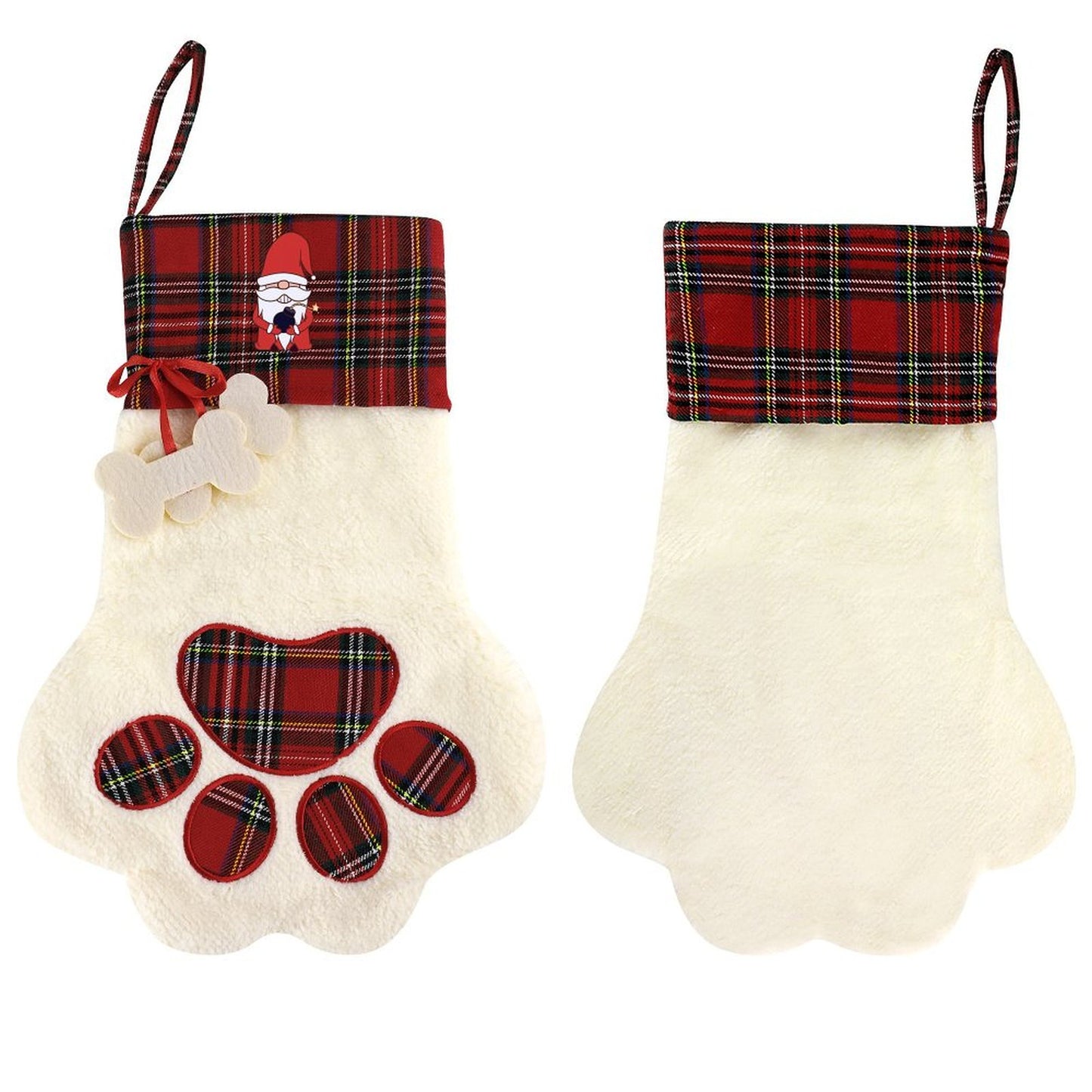 Calza di Natale per Cani Personalizzata | Il Suo Posto d'Onore