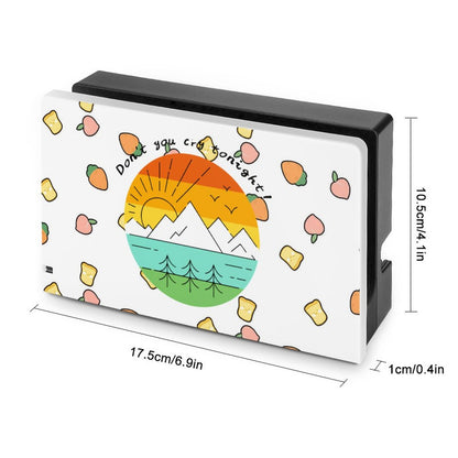 Cover Dock Nintendo Switch Personalizzata | Faceplate PC Rigida Anime