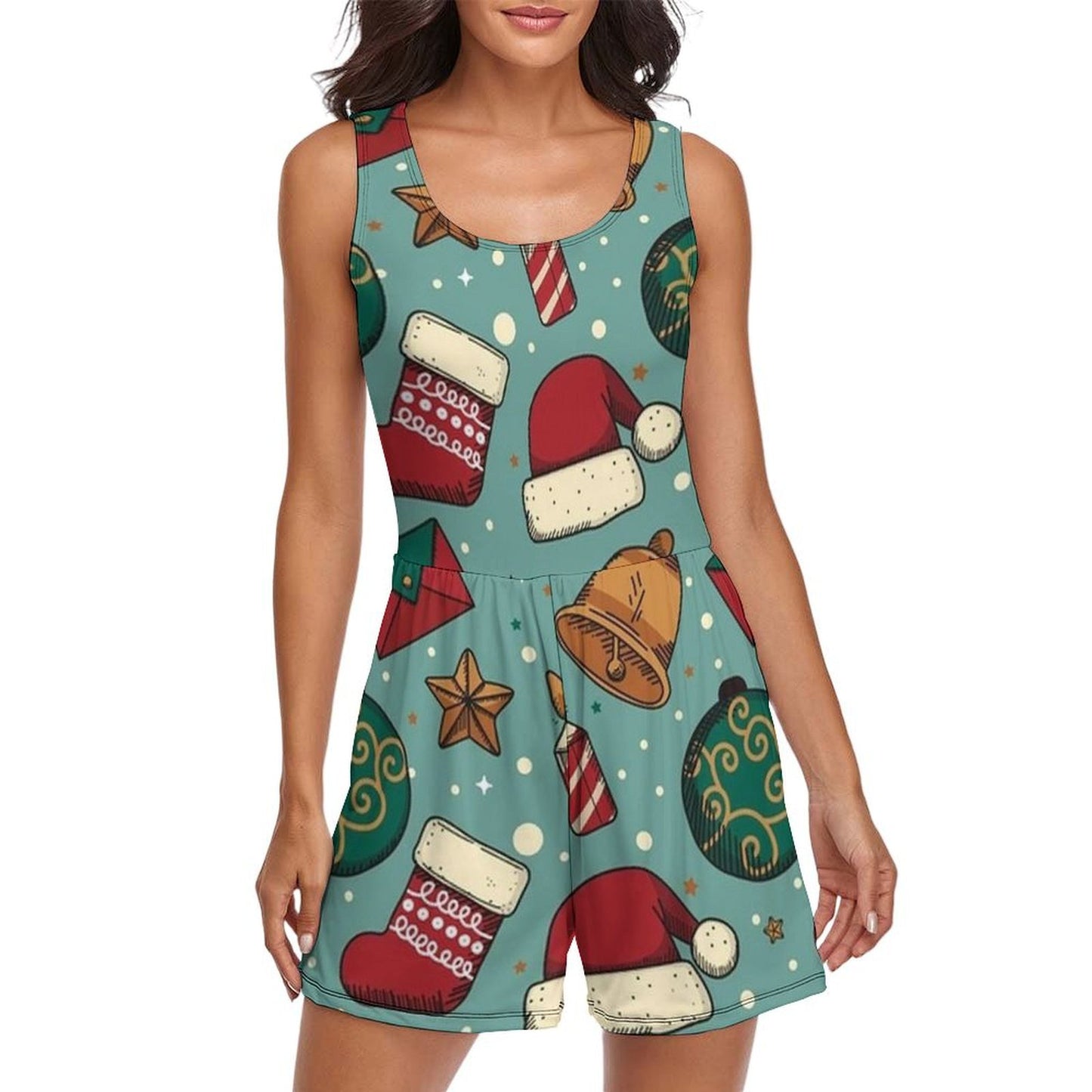 Tuta Intera Personalizzata Donna | Stile Bodycon con Foto e Testo
