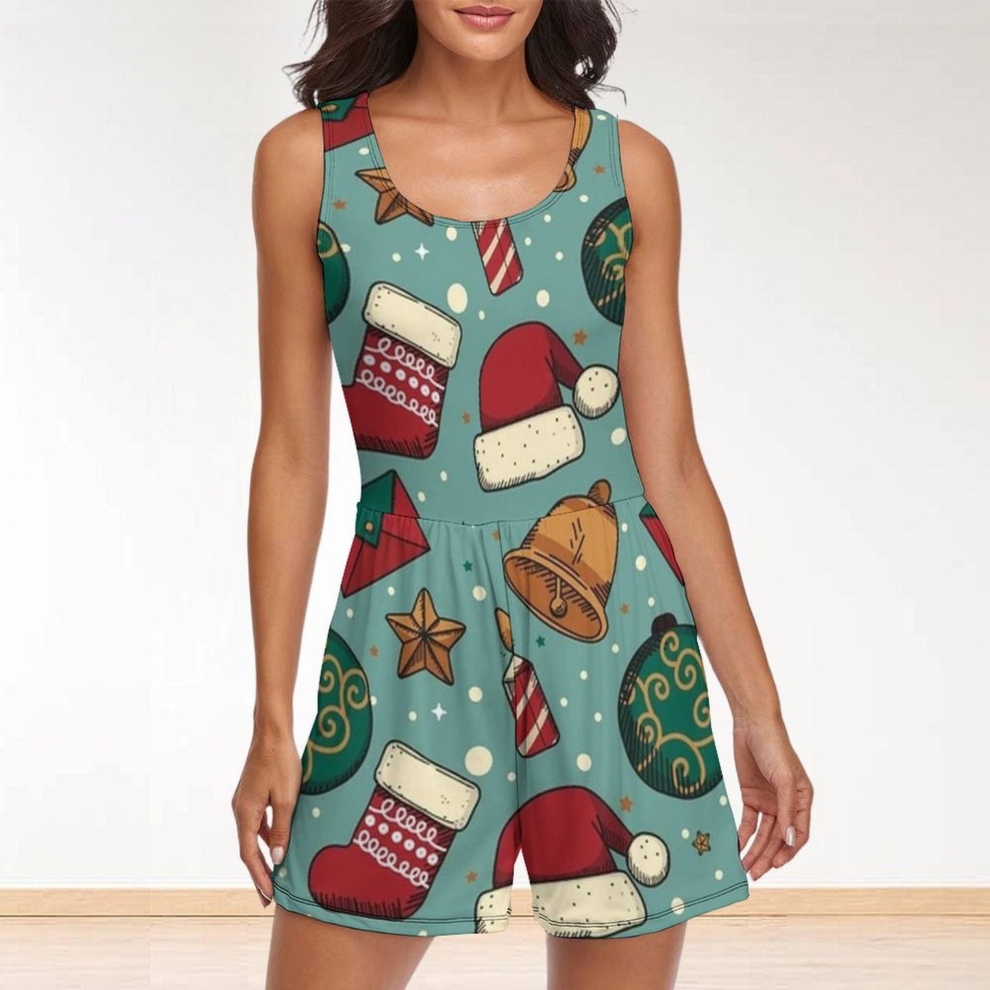 Tuta Intera Personalizzata Donna | Stile Bodycon con Foto e Testo