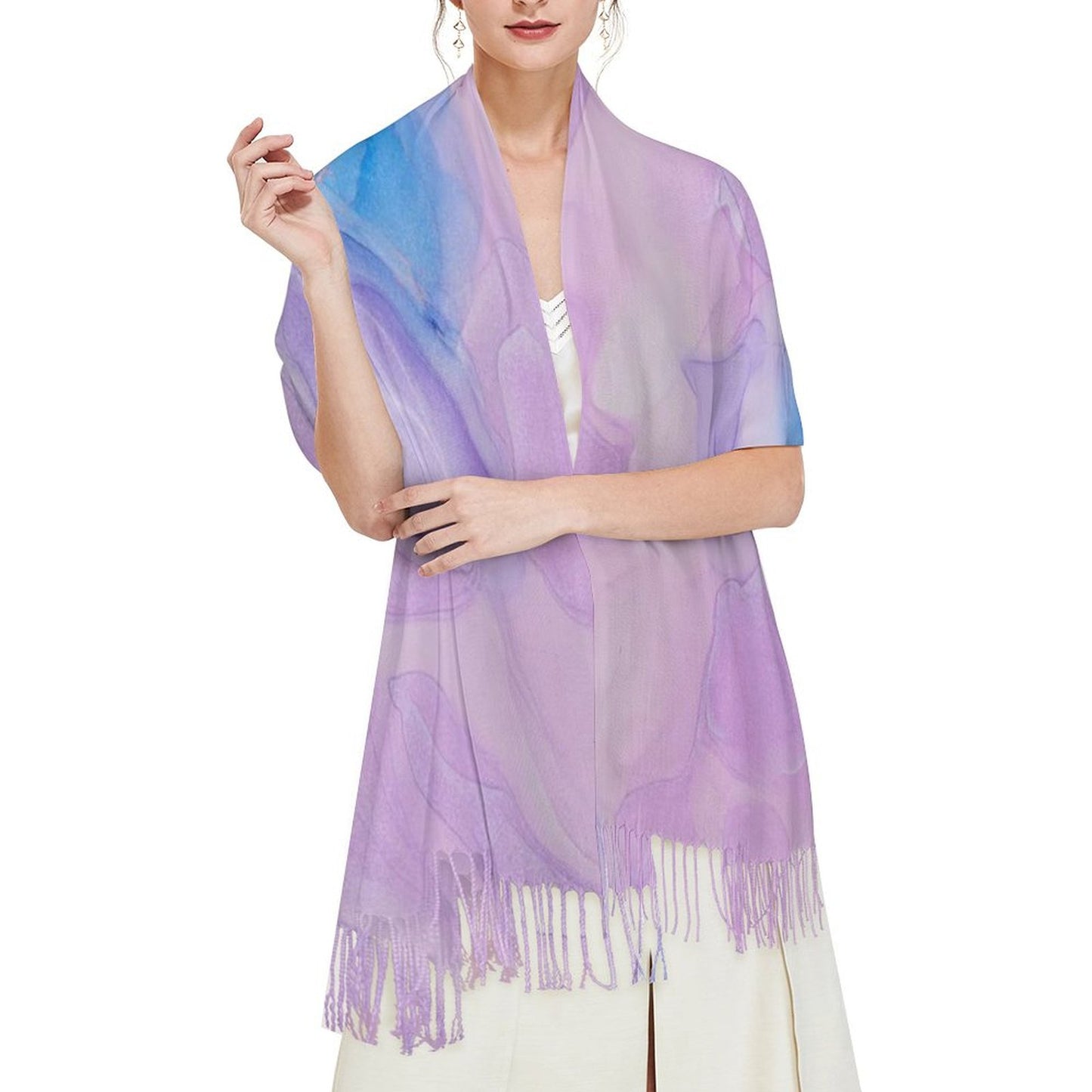 Sciarpa in Finto Cashmere Personalizzata | La Tua Opera d'Arte da Indossare