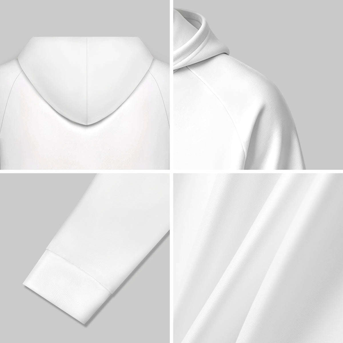 Felpa con Cappuccio per Bambini Manica Raglan Personalizzabile