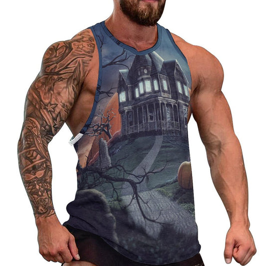 Canottiera Uomo Personalizzata Stampa Integrale | Tank Top con Foto