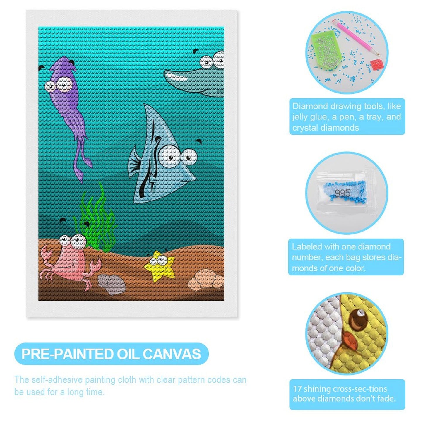 Diamond Painting Verticale Personalizzato | La Tua Terapia Artistica