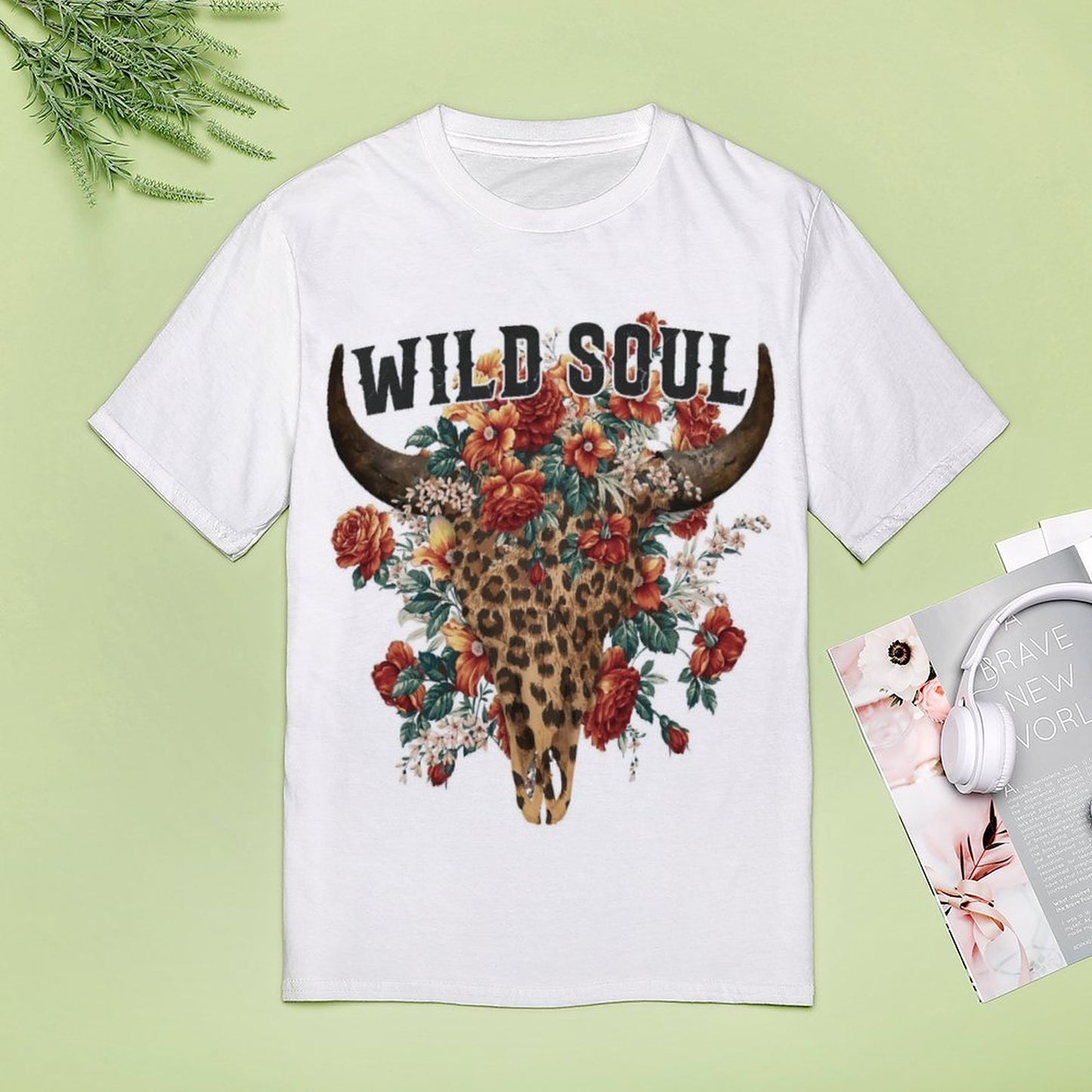 T-Shirt Donna Stampa Totale | Effetto Cotone Personalizzato (S-6XL)