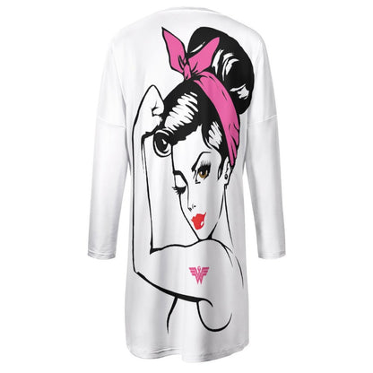 Maxi Felpa Tunica con Tasche | Perfetta per Leggings (2XS-6XL)