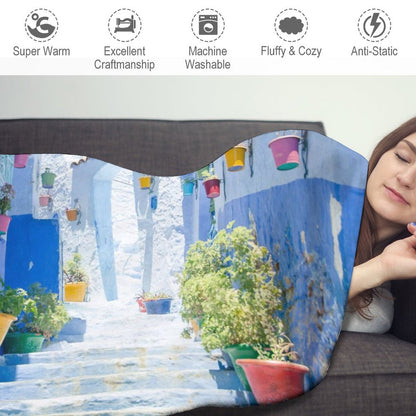 Coperta Rotonda Personalizzata con Foto | Il Tuo Cerchio di Comfort