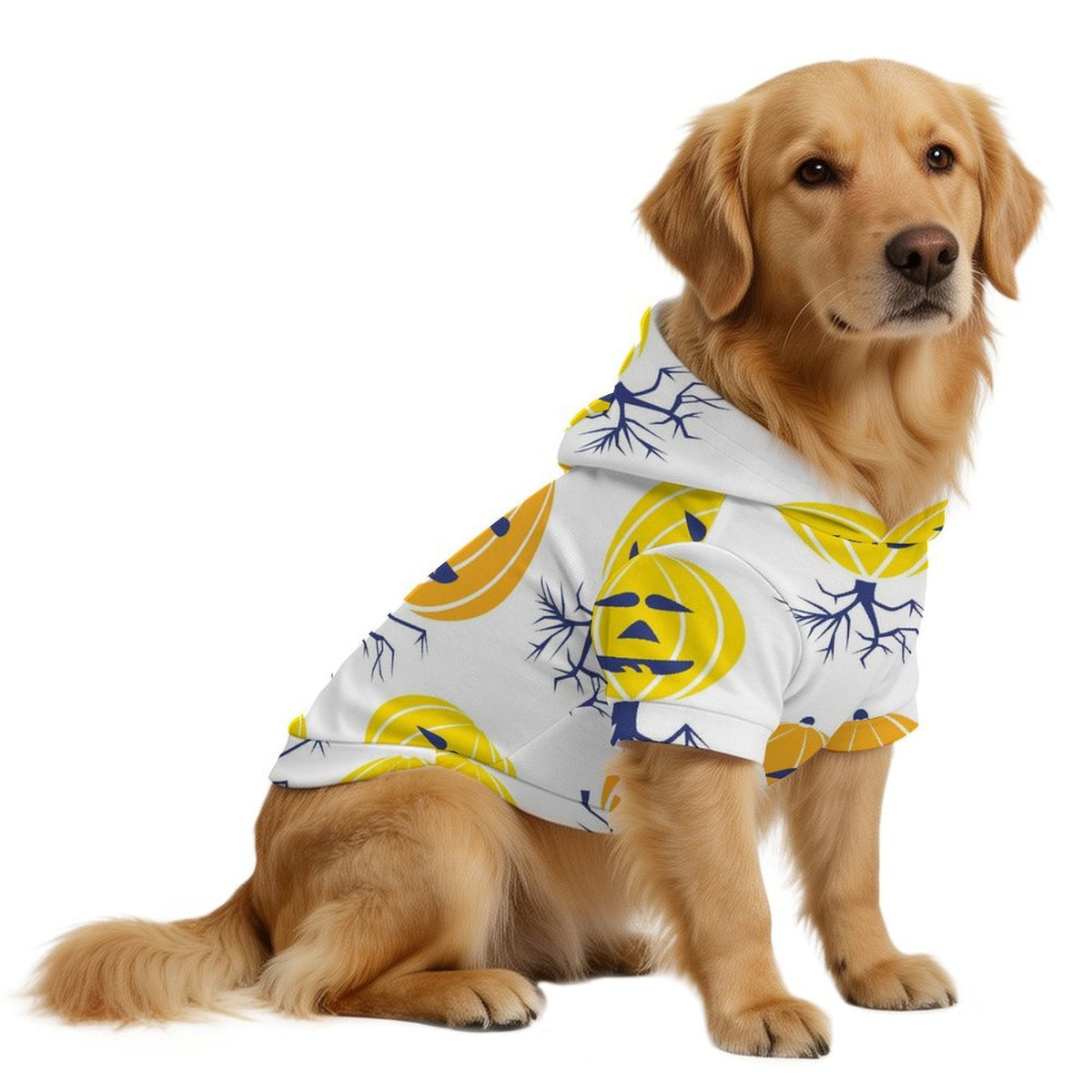Felpa con Cappuccio Personalizzabile per Cani di Taglia Grande