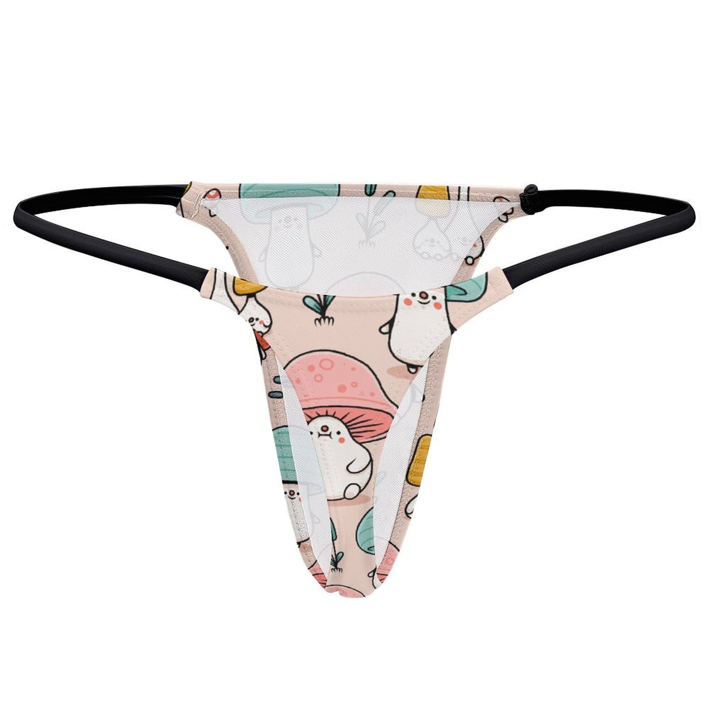 Perizoma Donna Personalizzato | Tessuto Yoga Confortevole | Stampa Foto