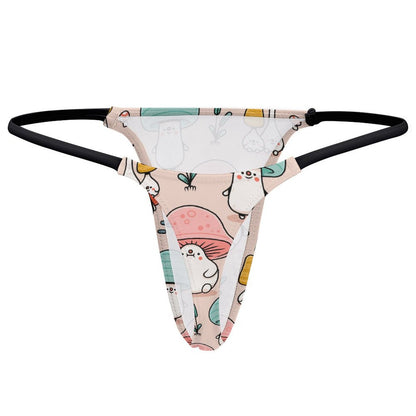 Perizoma Donna Personalizzato | Tessuto Yoga Confortevole | Stampa Foto