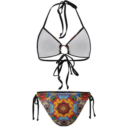 Bikini Donna Due Pezzi Personalizzato | Laccetti Laterali | Stampa Foto