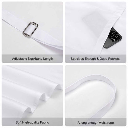 Grembiule Personalizzato Impermeabile | Tasche Grandi & Tessuto Anti-Macchia