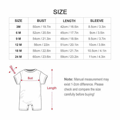 Body Neonato Personalizzato in Cotone con Stampa Personalizzabile