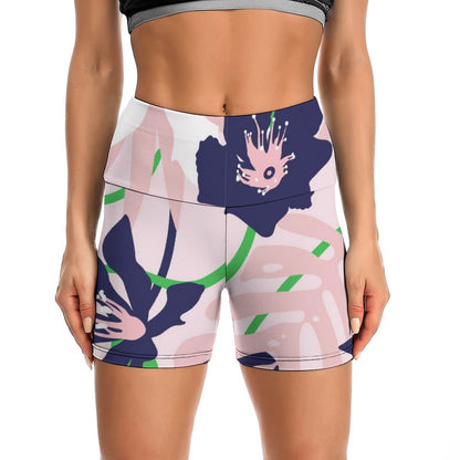 Pantaloncini Yoga Personalizzati | Squat-Proof | Biker Shorts