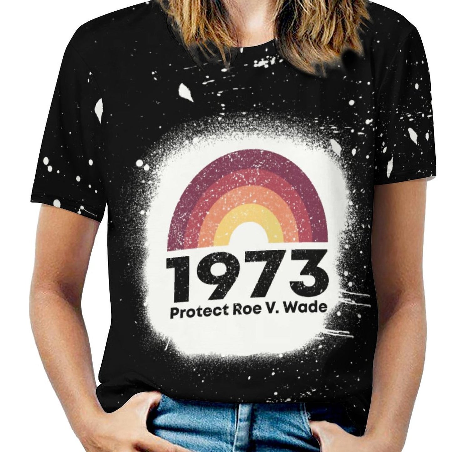 T-Shirt Donna Personalizzata "Cotton-Feel" | Stampa Totale (S-6XL)