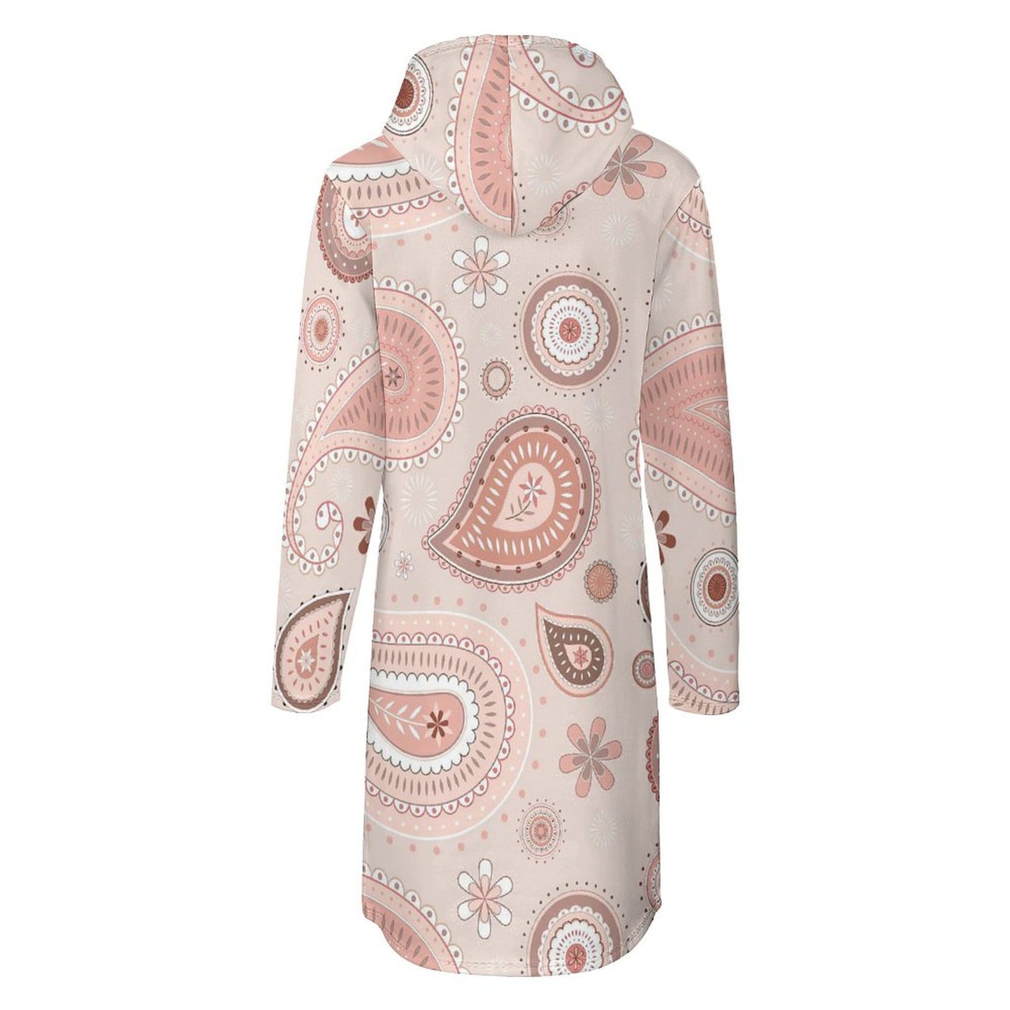 Abito Felpa con Cappuccio Donna | Vestito Hoodie con Tasca (S-5XL)
