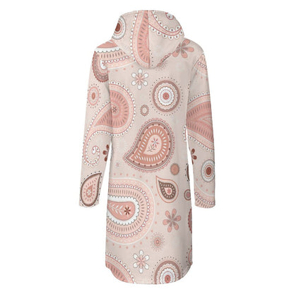 Abito Felpa con Cappuccio Donna | Vestito Hoodie con Tasca (S-5XL)