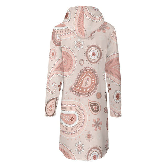 Abito Felpa con Cappuccio Donna | Vestito Hoodie con Tasca (S-5XL)