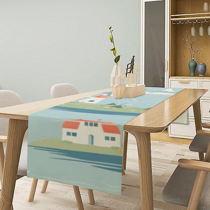 Runner da Tavolo in Lino Personalizzato | Il Tuo Stile Unico