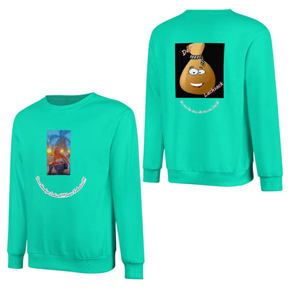 Felpa Cotone Personalizzata Unisex | Stampa Fronte e Retro con Foto